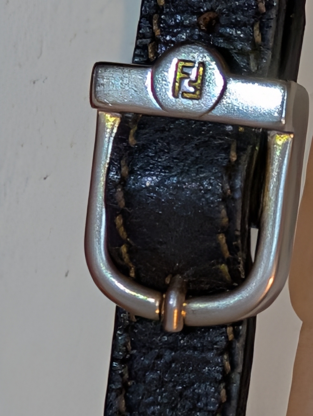 Fendi Vintages Restored Brown Zucca Canvas Crossbody Bag In Good Condition - Picture 14 of 16